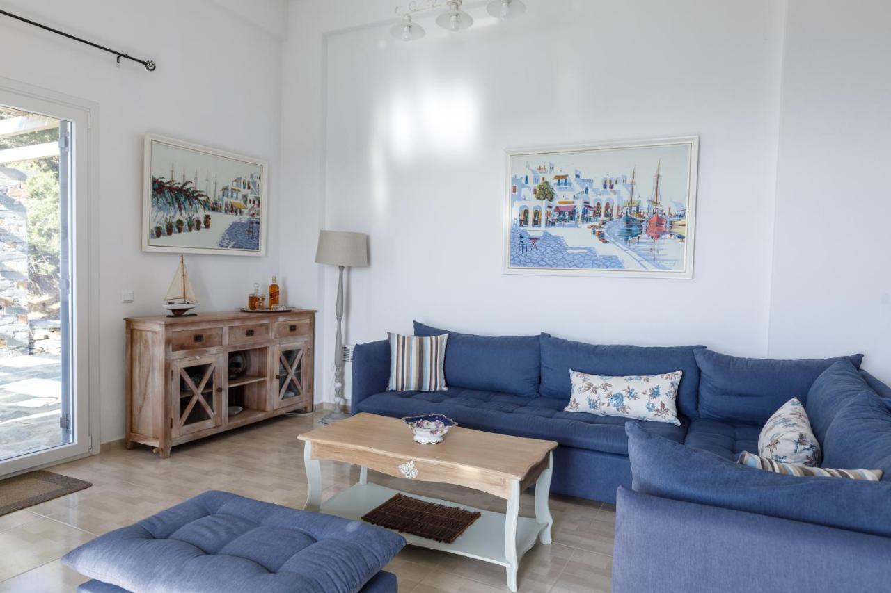 Ioulis Cycladic Villa With Sea View! מראה חיצוני תמונה
